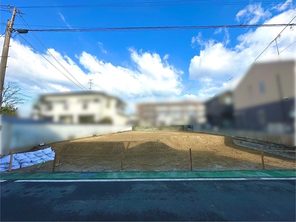 福岡市早良区の事例:解体後、整地済みの更地