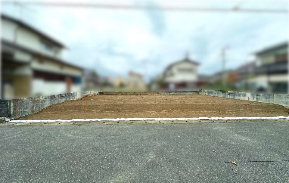 福岡市城南区の事例:解体後の更地